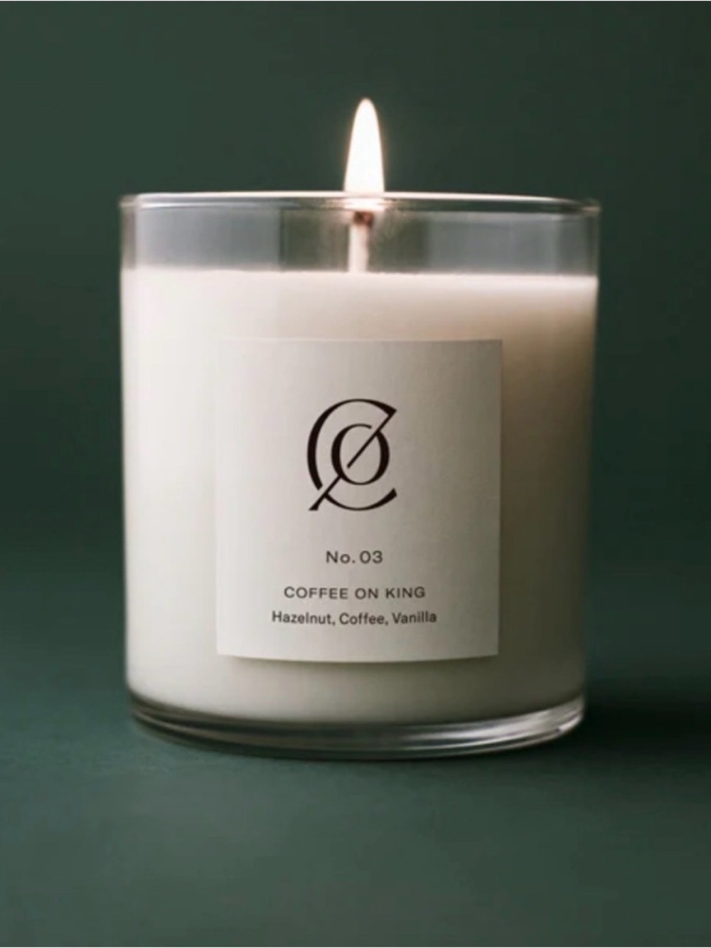 NEW Candle - Coffee On King Scented